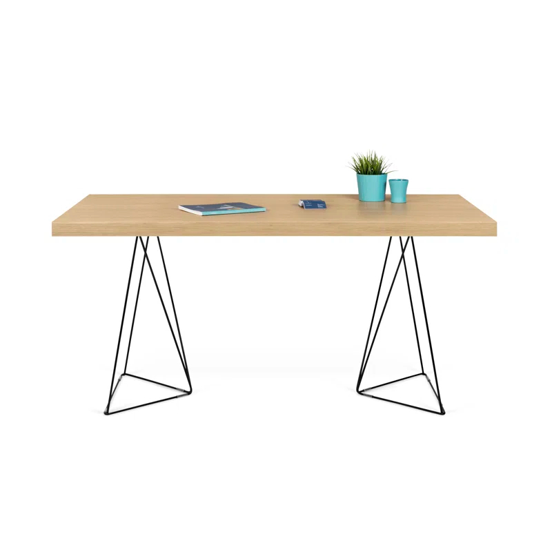 Orren Ellis Frethi Metal Base Dining Table