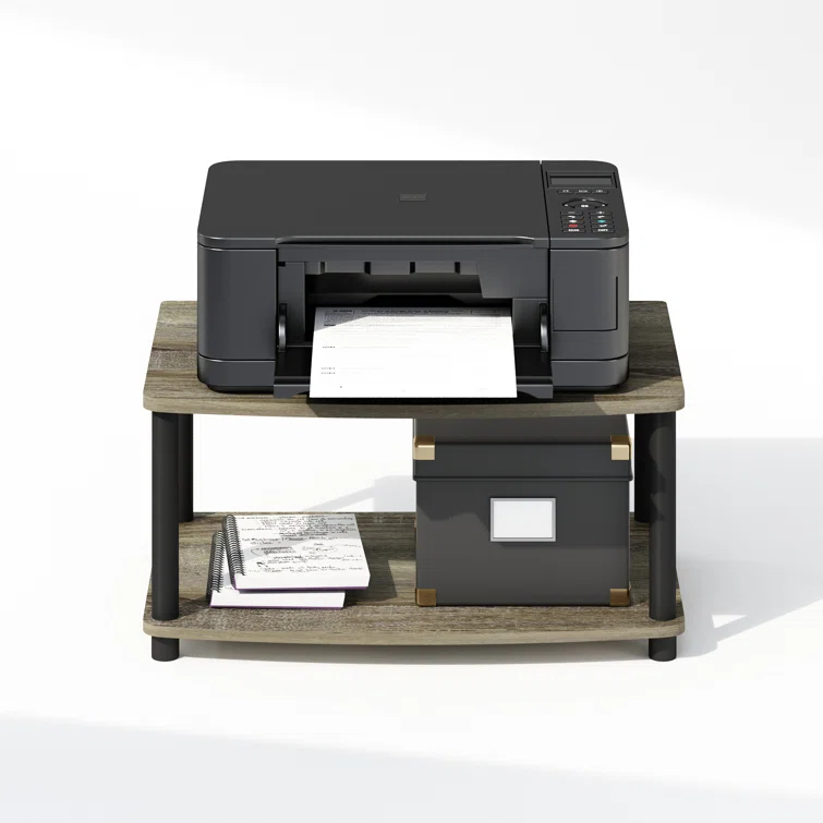 Furinno Turn-N-Tube 11'' H x 24'' W Printer Stand