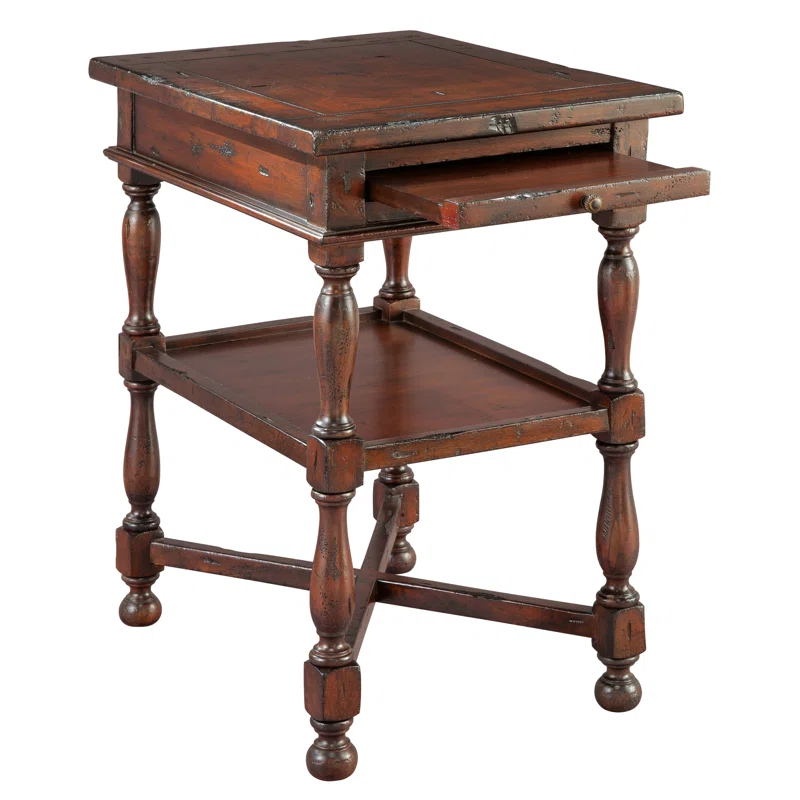 Fleur De Lis Living Havana 16" Wide Side Table