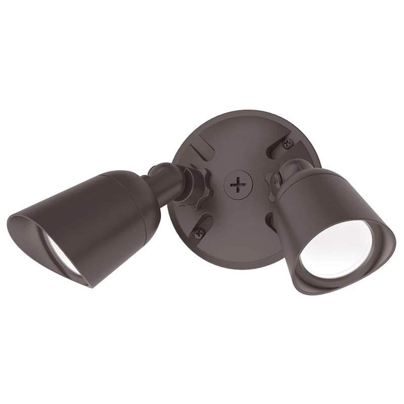 WAC Lighting Endurance™ 2 - Head LED Hardwired Outdoor Security Flood Light