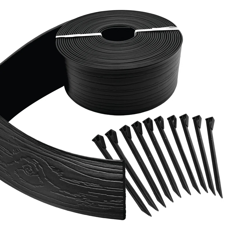Master Mark Plastics 4'' H x 480'' W Polyethylene Plastic Lawn Edging