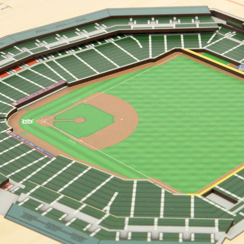 MLB 5-Layer StadiumViews 3D Wall Art