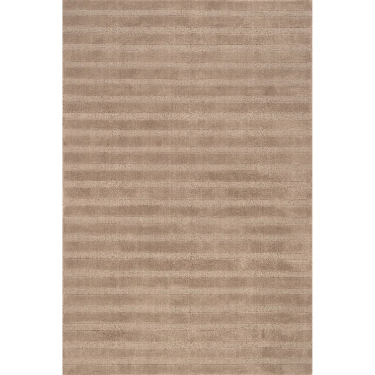 Ebern Designs Vestry Striped Wool Area Rug