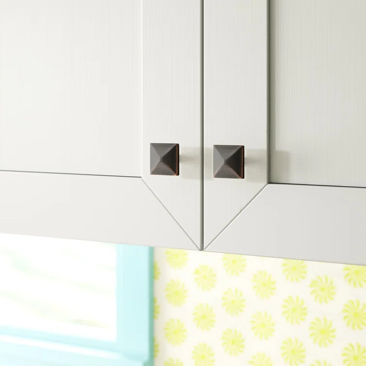 Amerock 1 1/8" Length Square Knob Multipack (Set of 10)