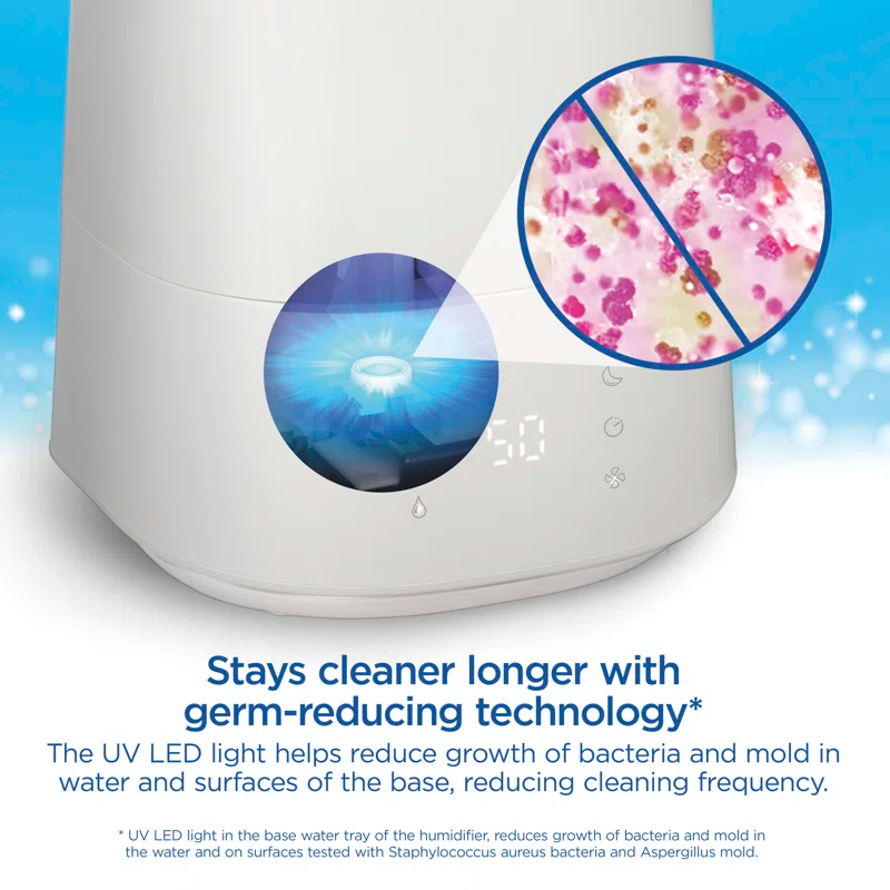 Clorox Clorox Cool Mist Ultra Clean Cool Mist Humidifier With UV Led Light
