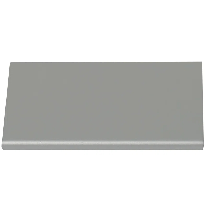 Laurey Laurey Edge Pull 12" Center-To Center Matte Black Edge Cabinet Pull