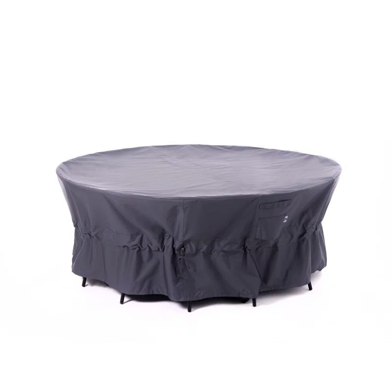F&J Outdoors Premium Waterproof Outdoor Patio Round Table Cover: Latest Rip-Stop Fabric, 3-Year Warranty & Reviews | Wayfair