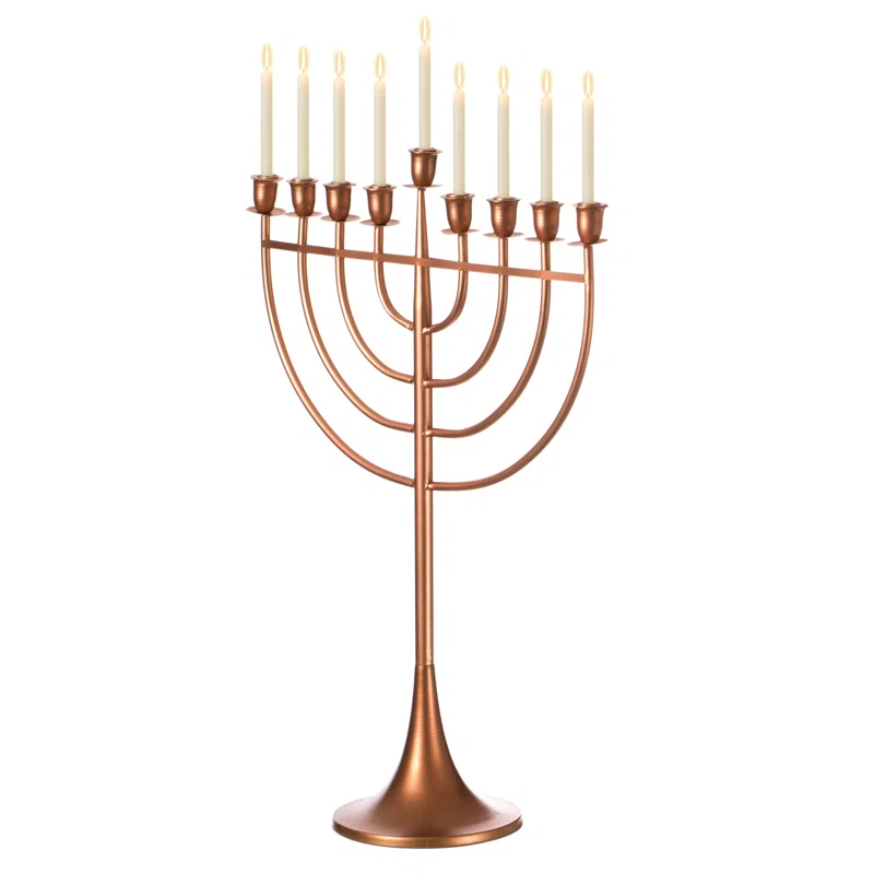 Vintiquewise Metal Menorah