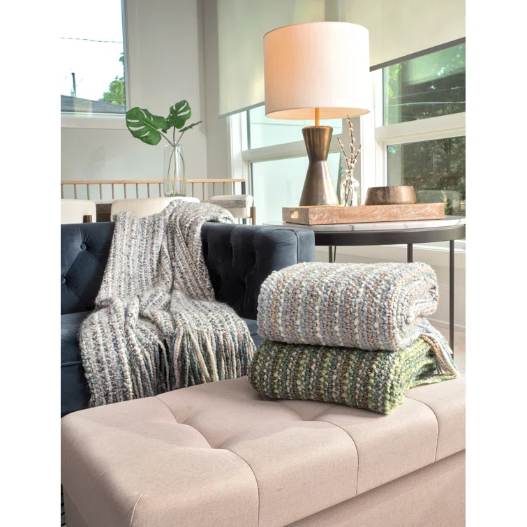 Bedford Collections Machine Woven Throw Blanket