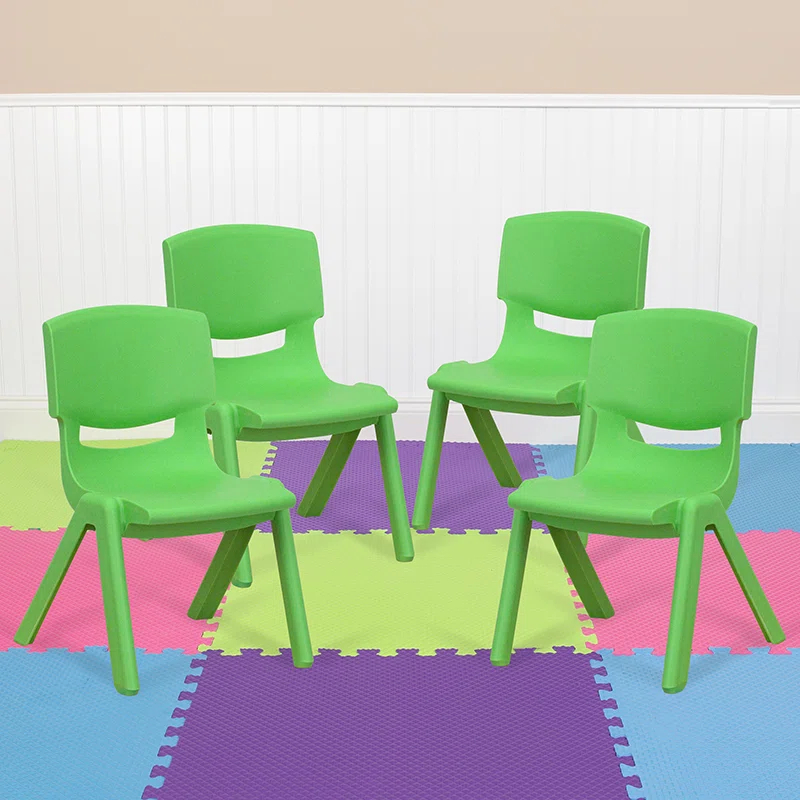 Goddard Plastic Stack School Chair (Set of 4)