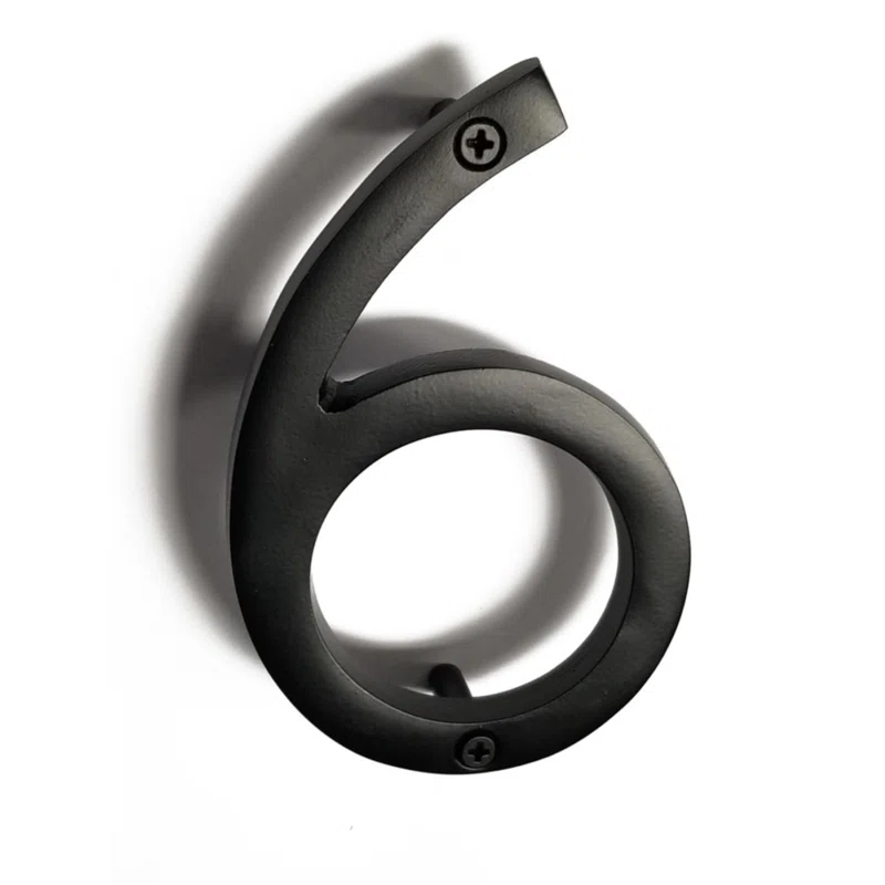 NACH Metal Floating Mount House Number