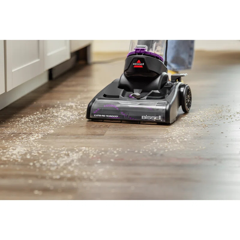 BISSELL 3437 BISSELL CleanView Compact Turbo Upright Vacuum with Quick Release Wand, Full Size Power, Compact Size for Apartments & Dorms, 3437