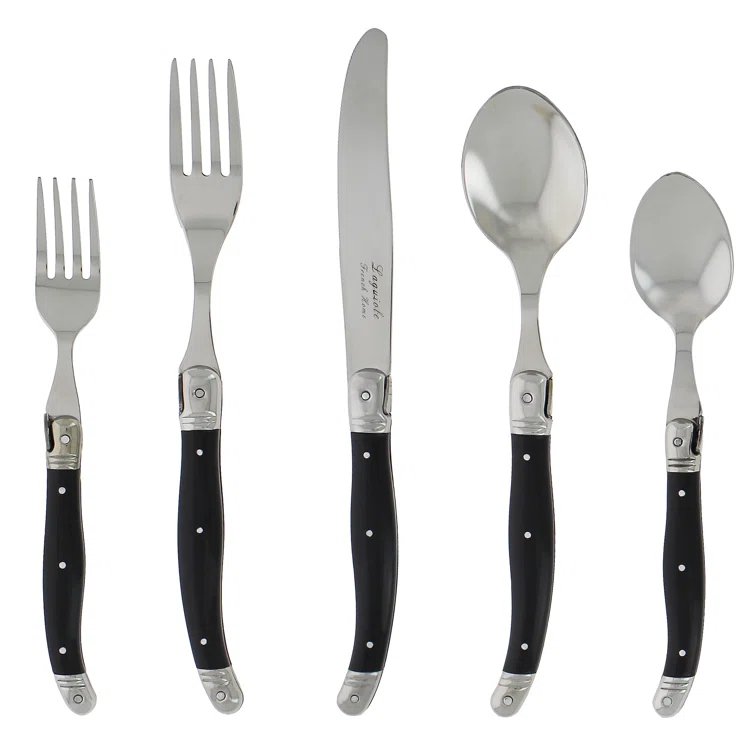 Hixon Stainless Steel Flatware - Set of 20