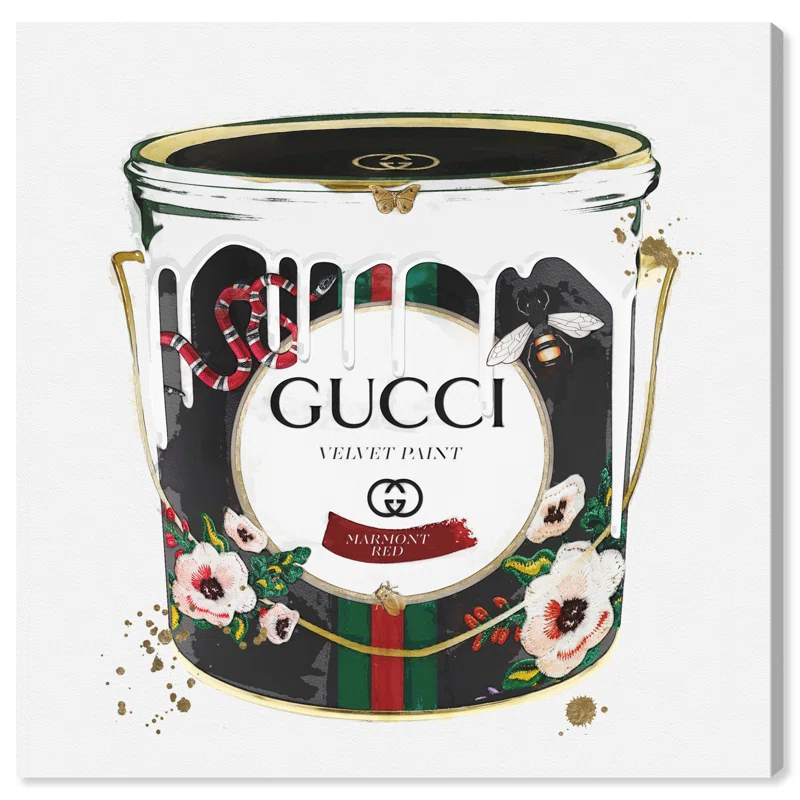 Oliver Gal Prints " Large Fashion And Glam Velvet Marmont Can "