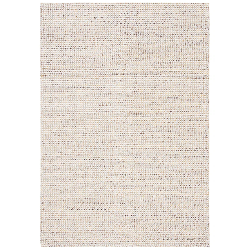 Latitude Run® Vermont Hand Woven Wool Solid Color Rug
