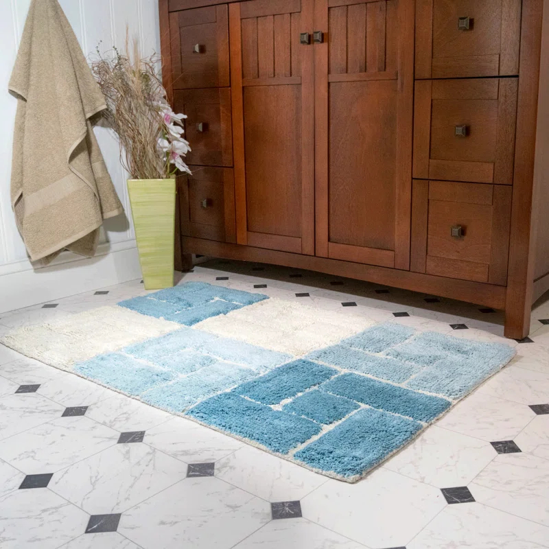 Chesapeake Merchandising Inc. Classic Color Cotton Blend Bath Rug