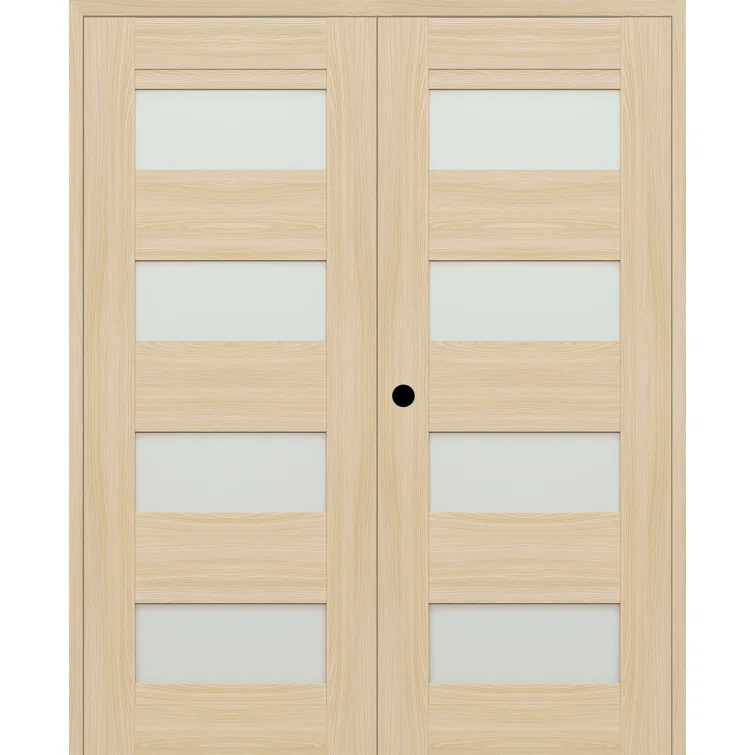 Belldinni Avon Solid + Manufactured Wood without Installation Hardware Kit Prehung Door