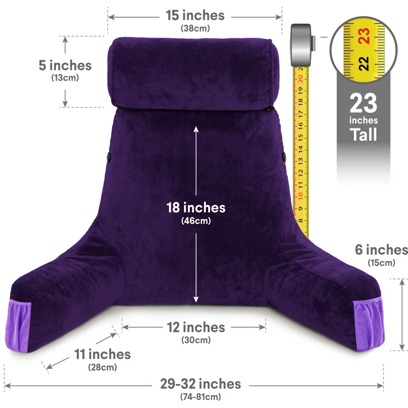 Husband Pillow Microsuede Indoor/Outdoor Throw Pillow