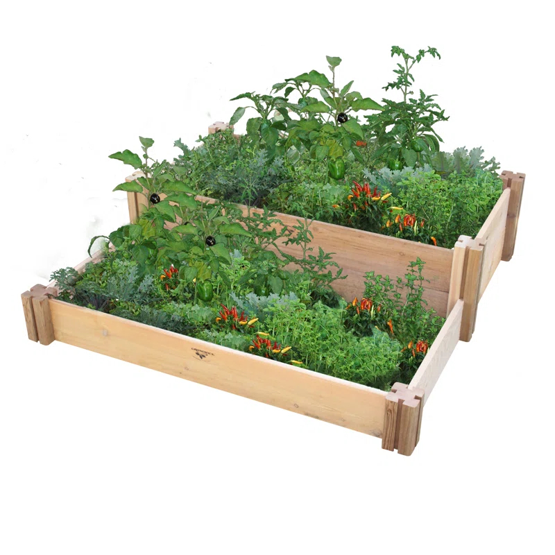 Gronomics Handmade Wood Raised Garden Bed