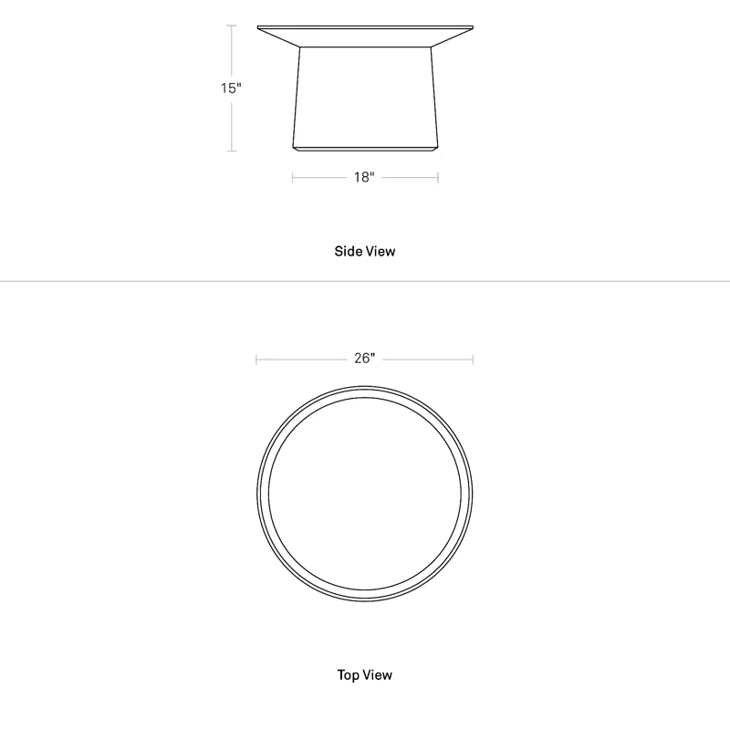 Blu Dot Coco Coffee Table