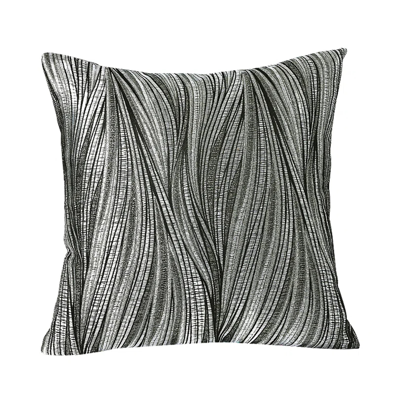Violet Linen Reversible Throw Pillow