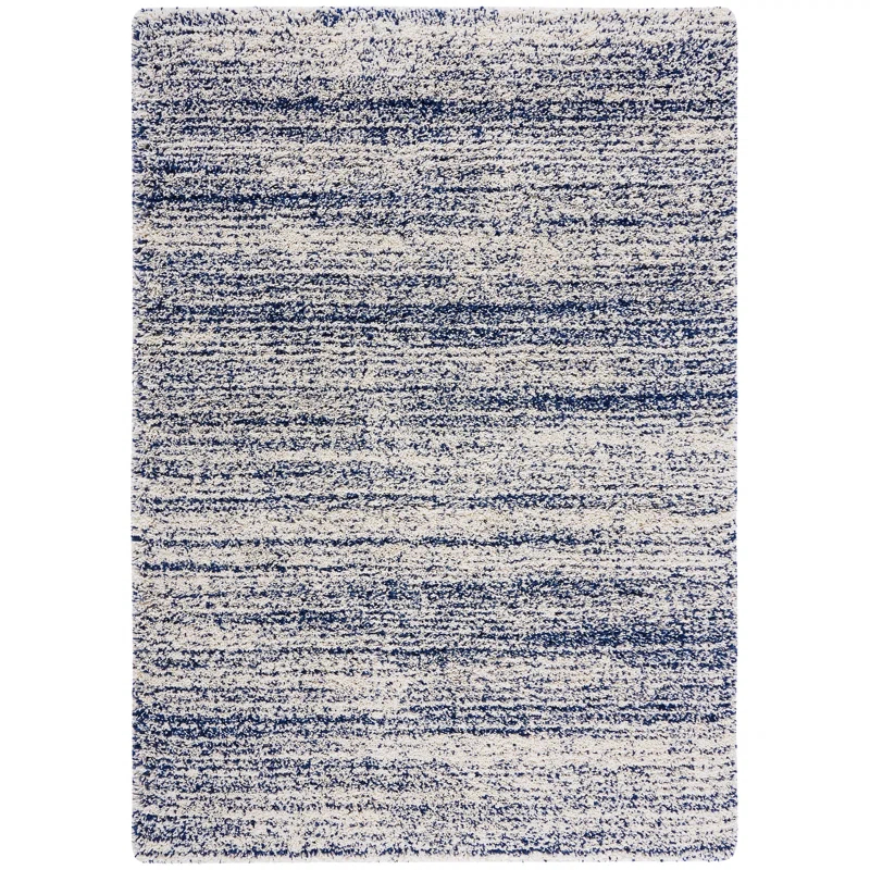 Audriauna Ivory/Navy Area Rug