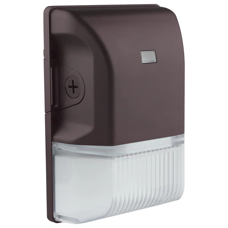 Nuvo 1 - Head LED Hardwired Dusk to Dawn Outdoor Security Wall Pack