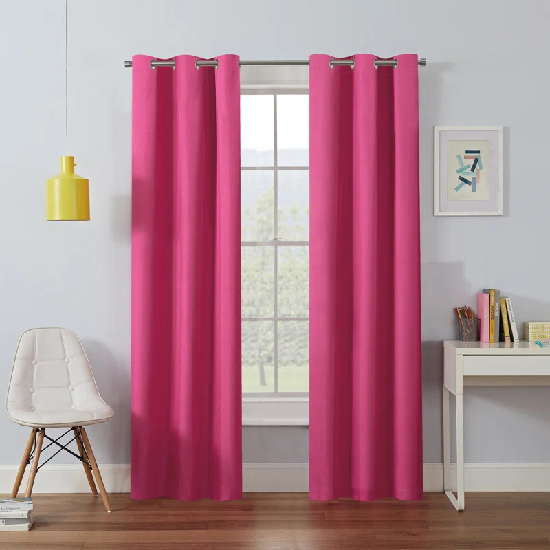 Eclipse Eclipse Kendall Grommet Solid Blackout Curtain Panel
