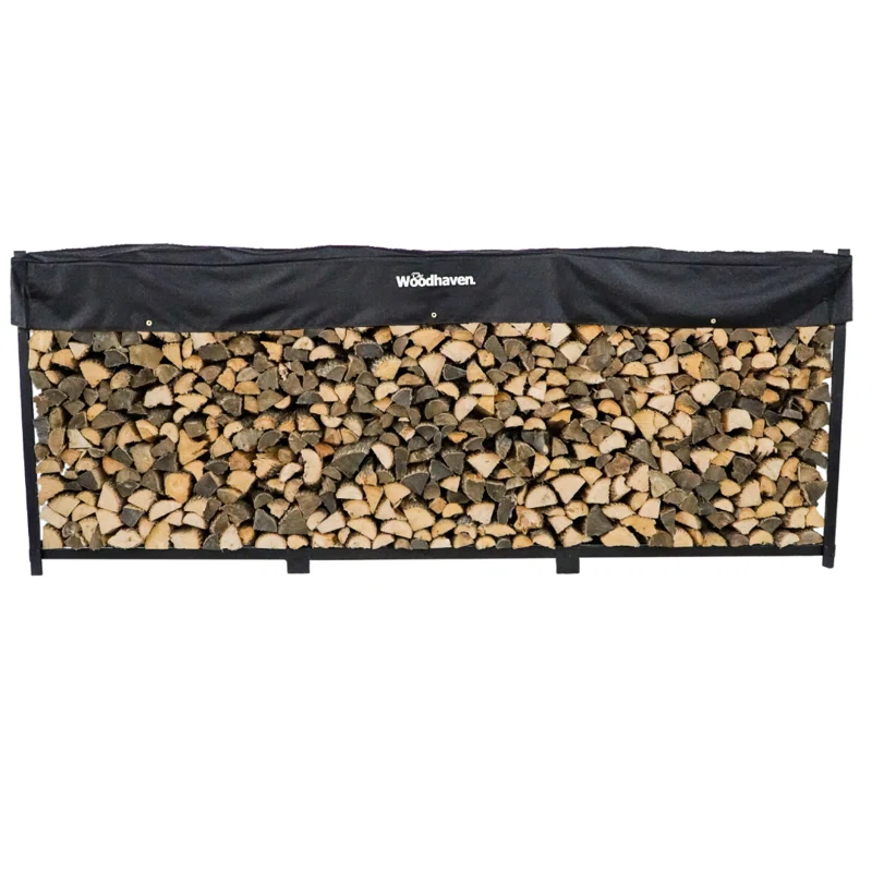 Woodhaven Metal Log Rack