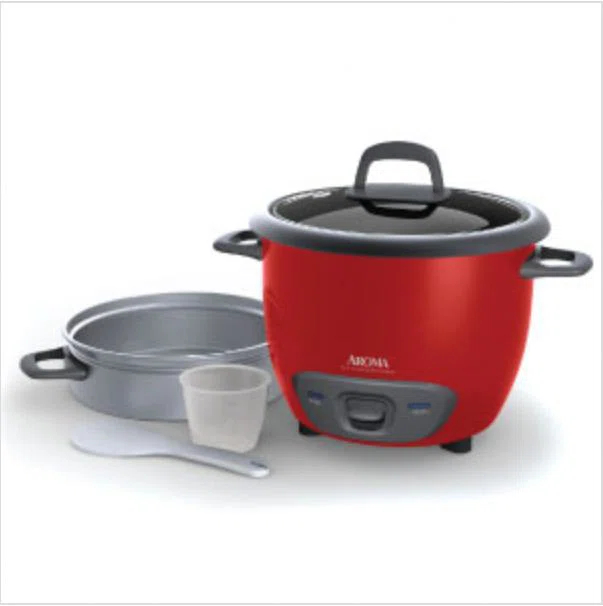 Aroma AROMA Rice Cooker, 7-Cup (Uncooked) / 14-Cup (Cooked), Steamer, Grain Cooker, 3Qt
