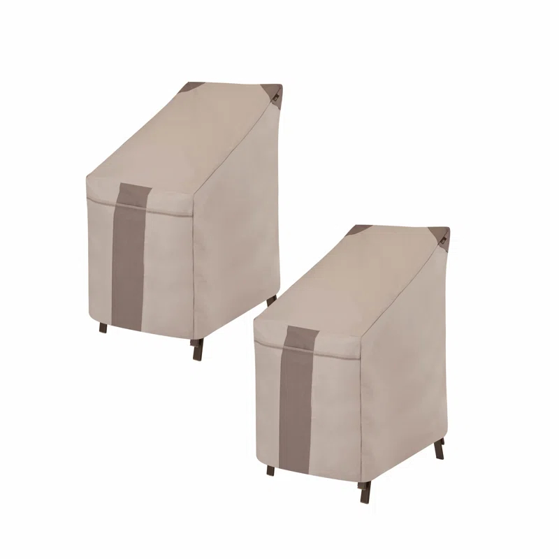 Modern Leisure Modern Leisure Monterey Patio Swivel Lounge Chair Cover, 2-Pack, 37.5"L x 39.25"W x 38.5"H, Beige (Set of 2)