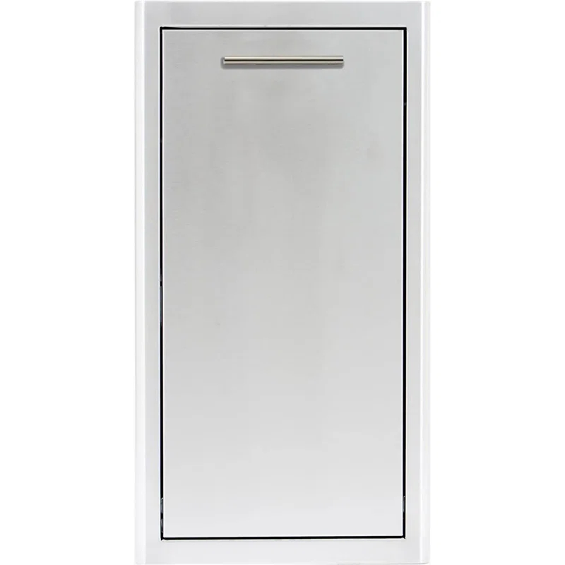 Blaze Grills Blaze Narrow Roll-Out Stainless Steel Trash Bin