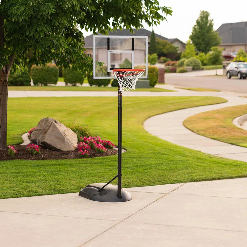 Lifetime Lifetime Height Adjustable Portable Basketball Hoop (30" Polycarbonate Backboard)