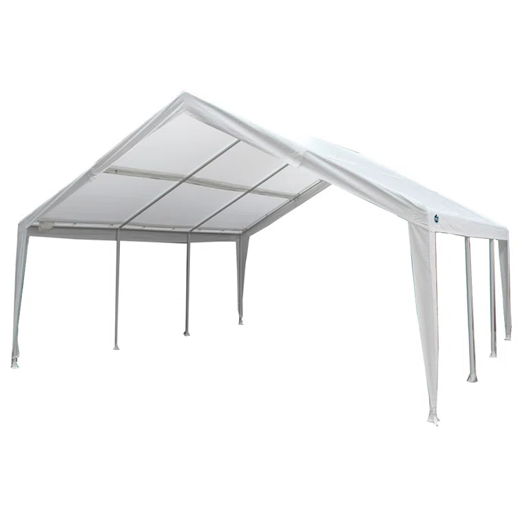 King Canopy Expandable Canopy 12ft x 20ft or 20ft x 20ft Steel Frame with 8 Legs