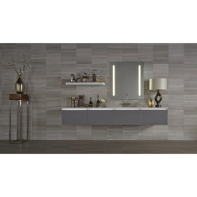 Robern AiO Modern & Contemporary Lighted Bathroom / Vanity Mirror