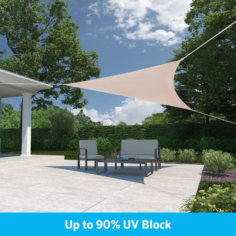 Coolaroo 142" x 142" Triangle Shade Sail