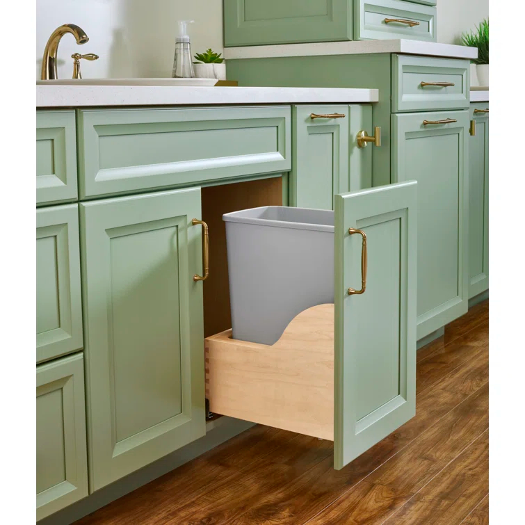 Rev-A-Shelf Rev-A-Shelf Pullout Trash Can with Soft-close Slides