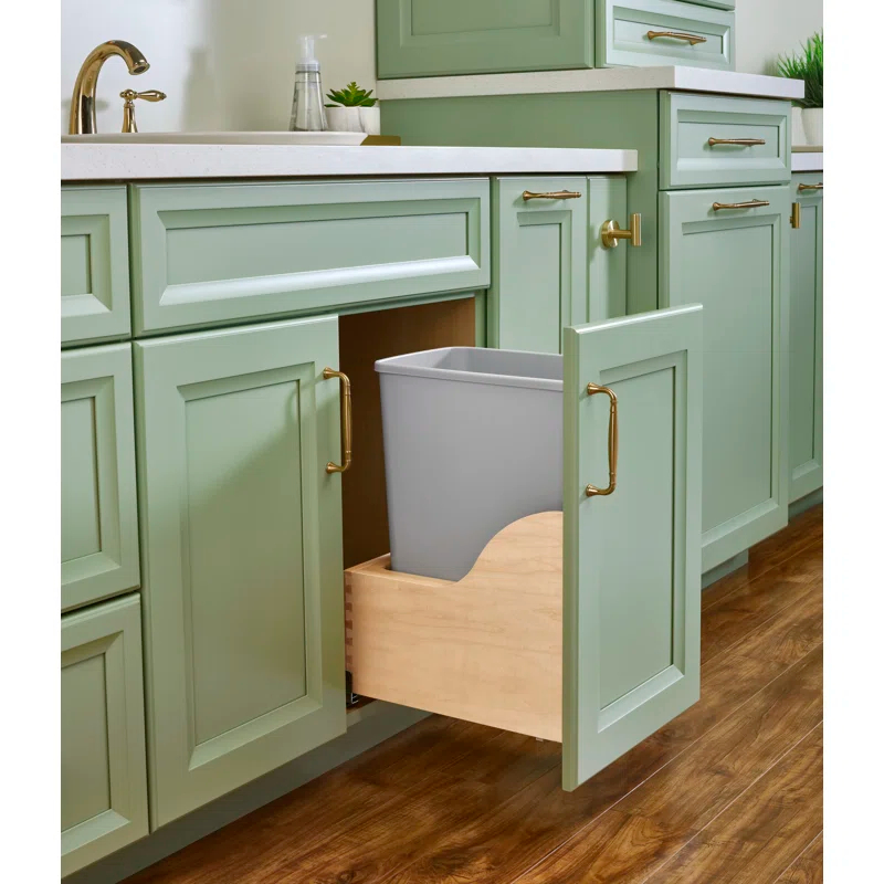 Rev-A-Shelf Rev-A-Shelf Pullout Trash Can with Soft-close Slides