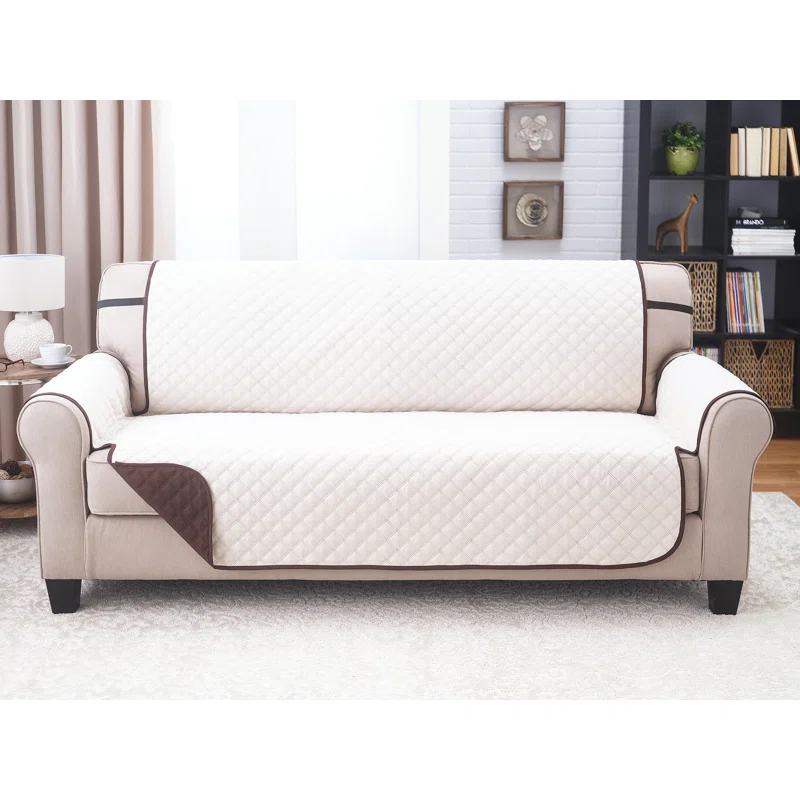 Symple Stuff Home Solutions Box Cushion Sofa Slipcover