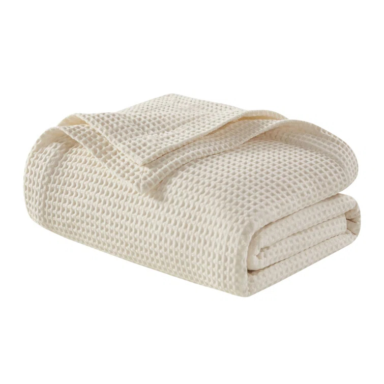 Waffle Weave Cotton Blanket