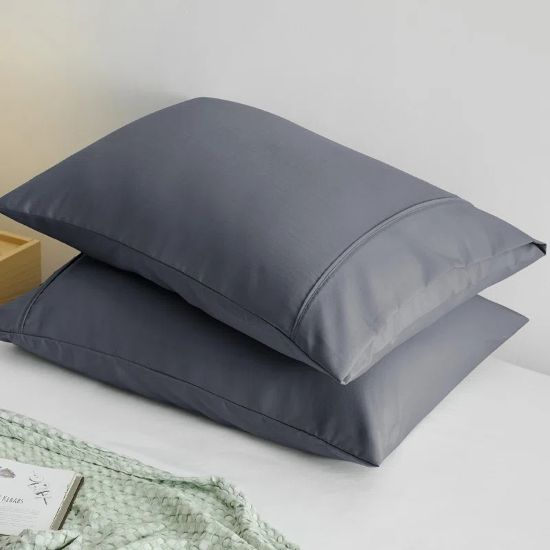 Bedsure Bedsure Pillow Cases Queen Size Set Of 2 - Polyester & Rayon Derived From Bamboo Cooling Pillowcase, Breathable, Soft And Wrinkle-Free Pillow Covers With Envelope Closure, Gifts, 20X30 Inches