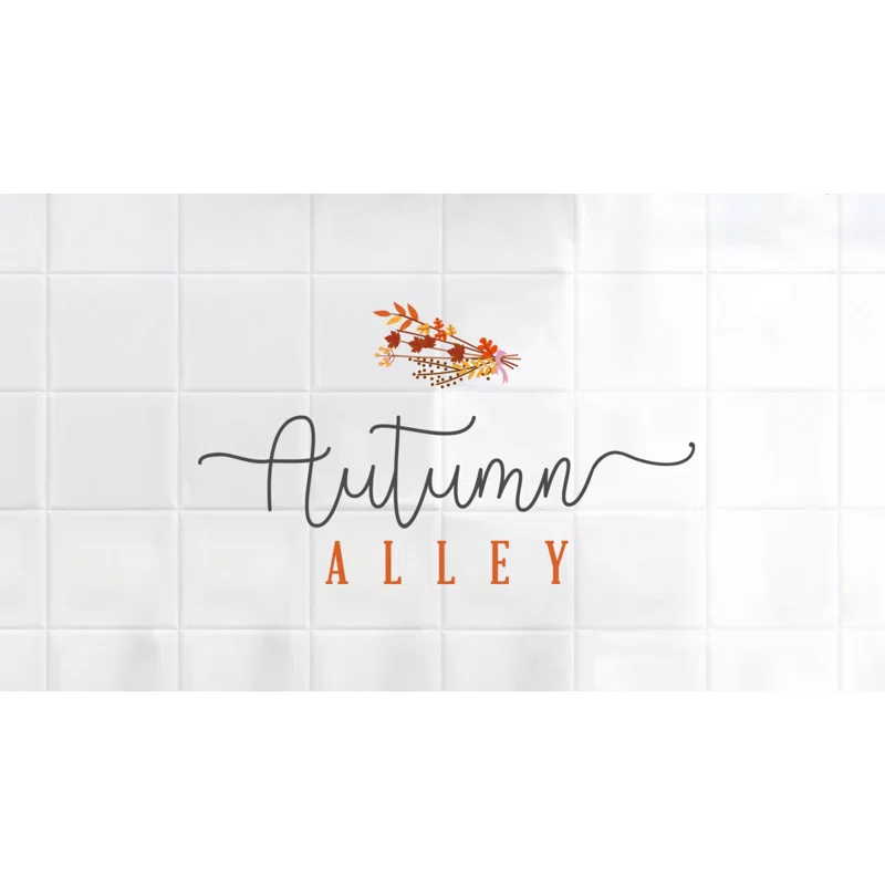Autumn Alley Alley Metal Toilet Brush And Holder