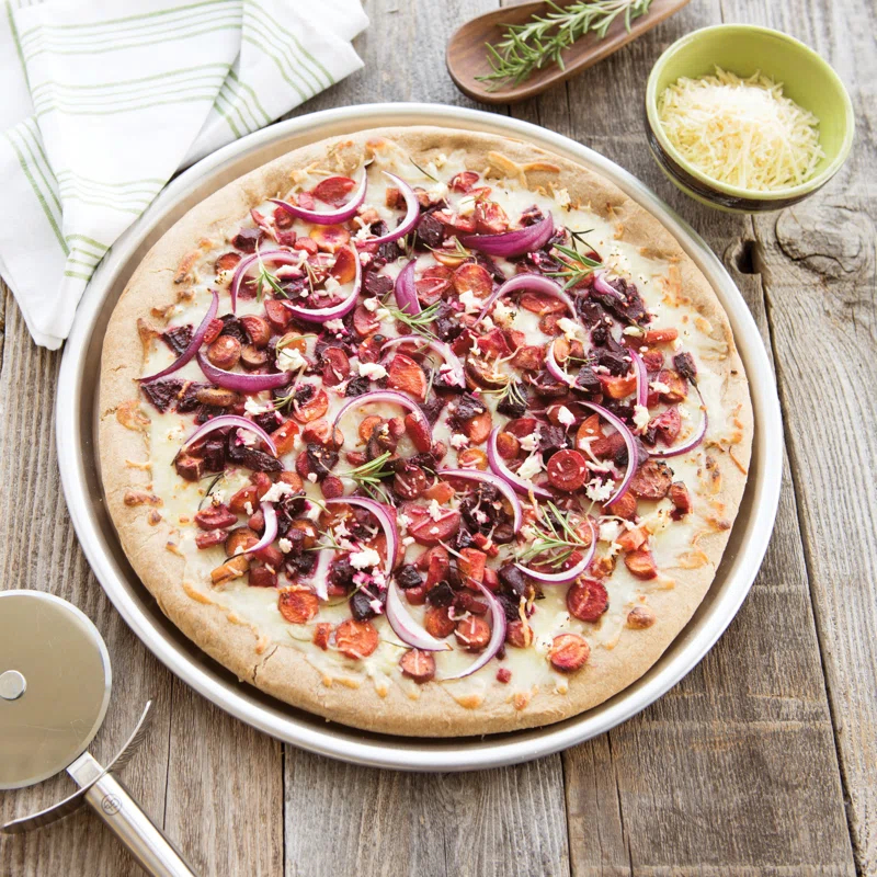 Nordic Ware Natural Commercial 14" Traditional Pizza Pan