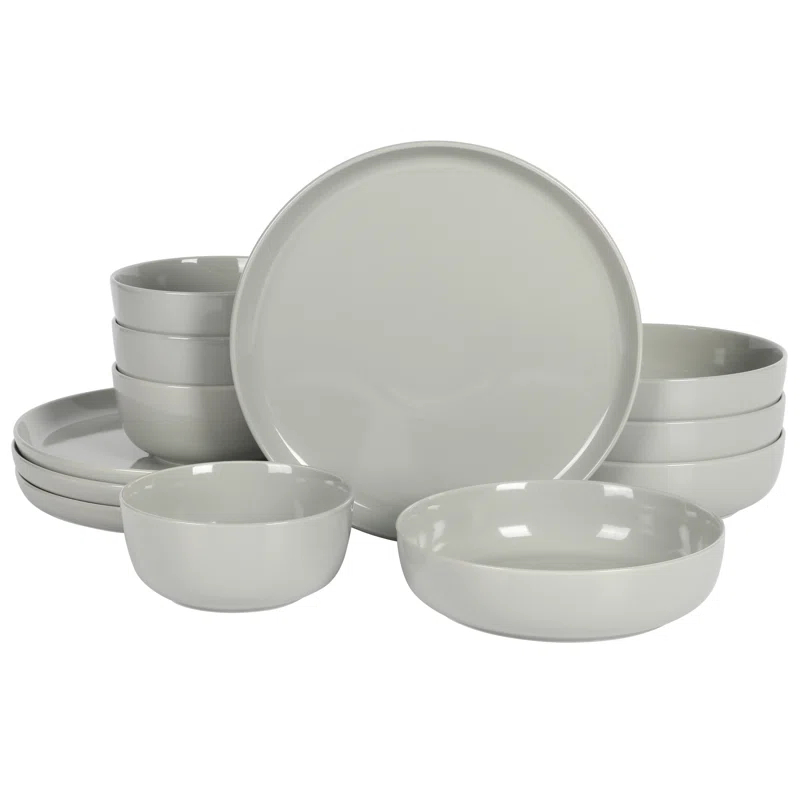 Gibson Gibson Home Oslo 12-Piece Dinnerware Set