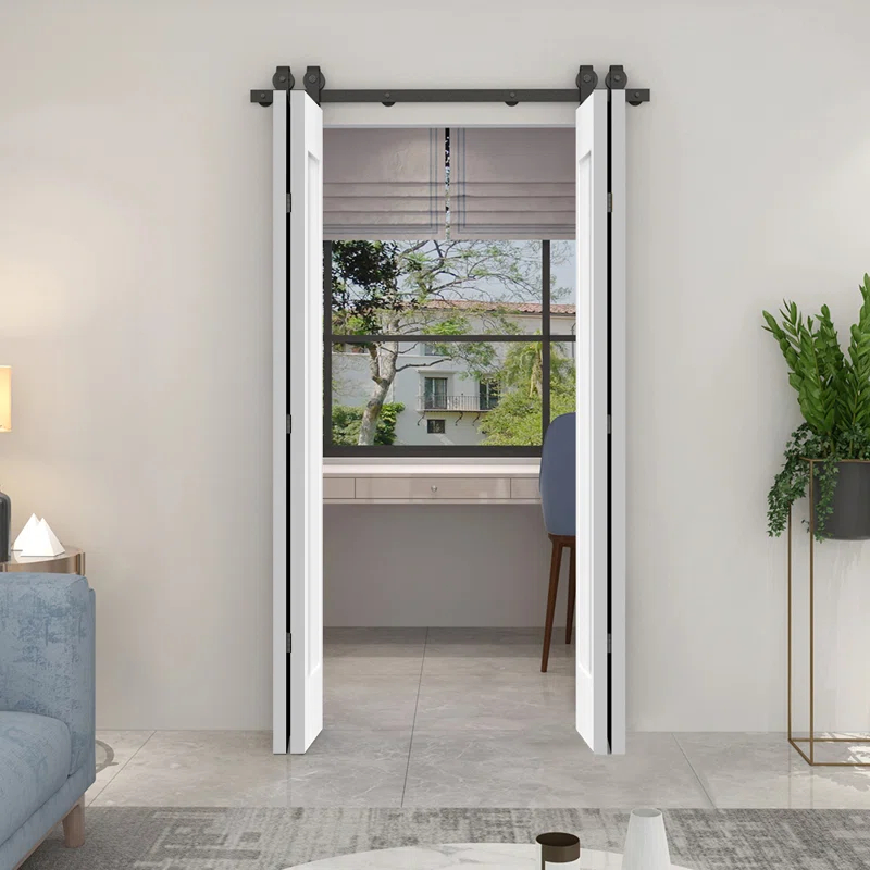 Calhome 72'' x 80'' Hollow Paneled Painted