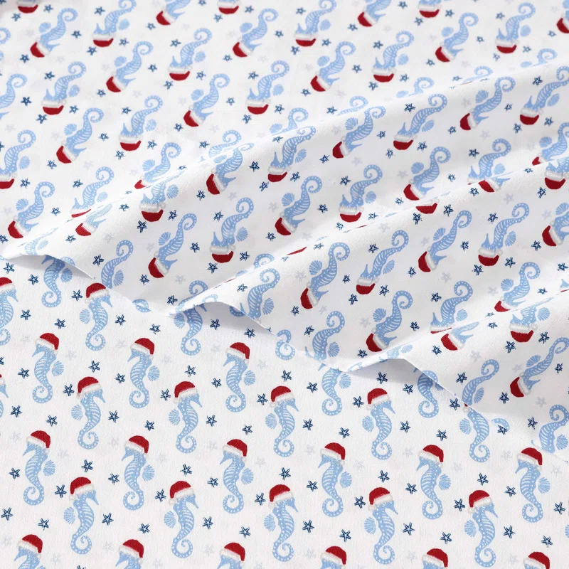 Nautica Nautica Cozy Brushed Flannel Printed Sheet Sets