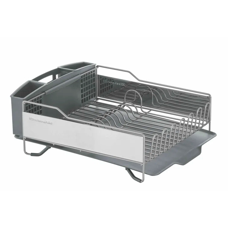 KitchenAid® KitchenAid® Full Size Dish Rack, Light Grey