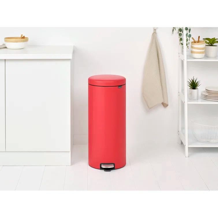 Brabantia NewIcon Step On Trash Can, 8 Gallon (30 Liter)