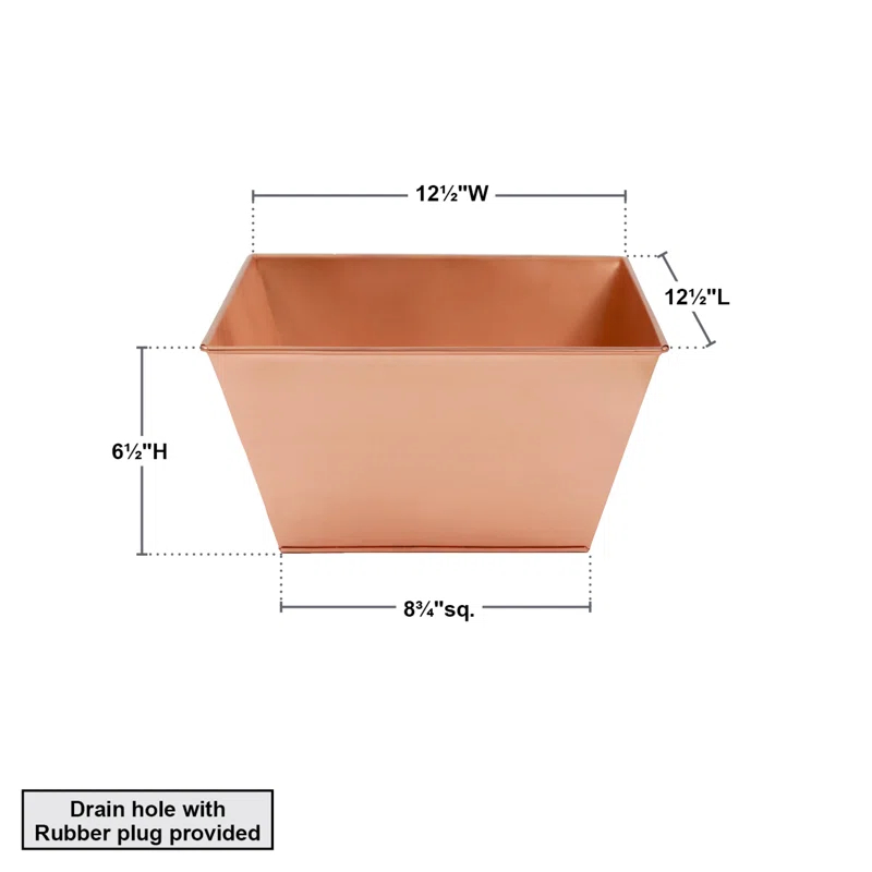Metal Planter Box
