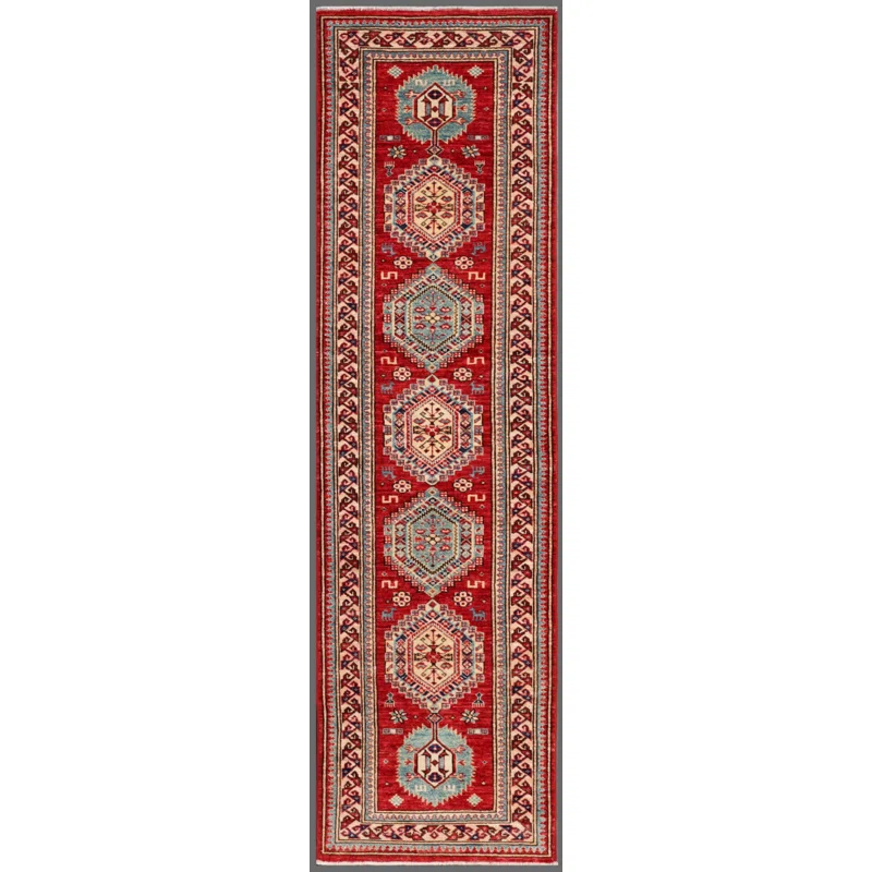 Pasargad One-of-a-Kind 2'2" X 7'10" New Age Runner Wool Area Rug in